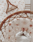 Waterproof Fitted Bassinet Sheet | Bohemian Sunshine