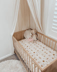 Waterproof Fitted Cot Sheet | Bohemian Sunshine