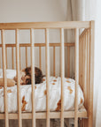 Waterproof Fitted Cot Sheet | Dachshund Days