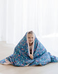 Weighted Sensory Blanket with Waterproof Cover - Mermaid Magic