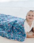 Weighted Sensory Blanket with Waterproof Cover - Mermaid Magic