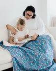 Weighted Sensory Blanket with Waterproof Cover - Mermaid Magic