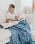 Weighted Sensory Blanket with Waterproof Cover - Mermaid Magic