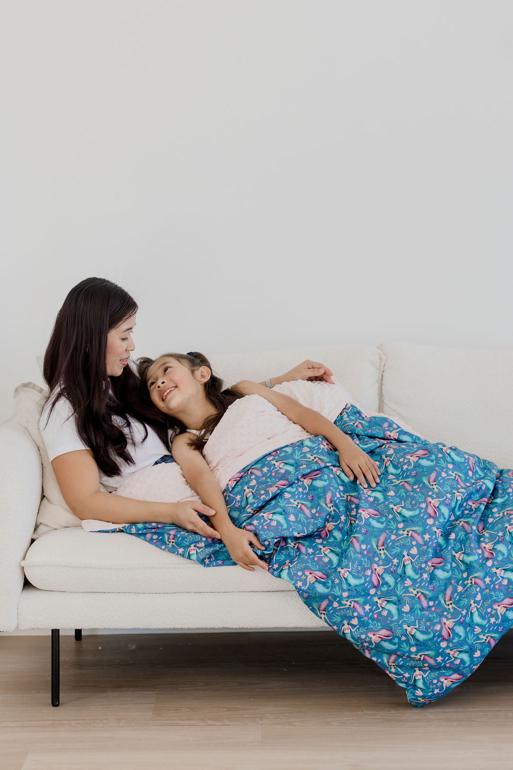 Weighted Sensory Blanket with Waterproof Cover - Mermaid Magic