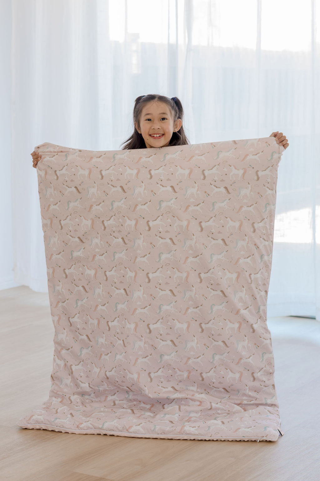 Weighted Sensory Blanket with Waterproof Cover - Unicorn Fairy Floss