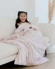 Weighted Sensory Blanket with Waterproof Cover - Unicorn Fairy Floss