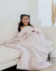 Weighted Sensory Blanket with Waterproof Cover - Unicorn Fairy Floss