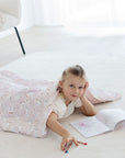 Weighted Sensory Blanket with Waterproof Cover - Unicorn Fairy Floss