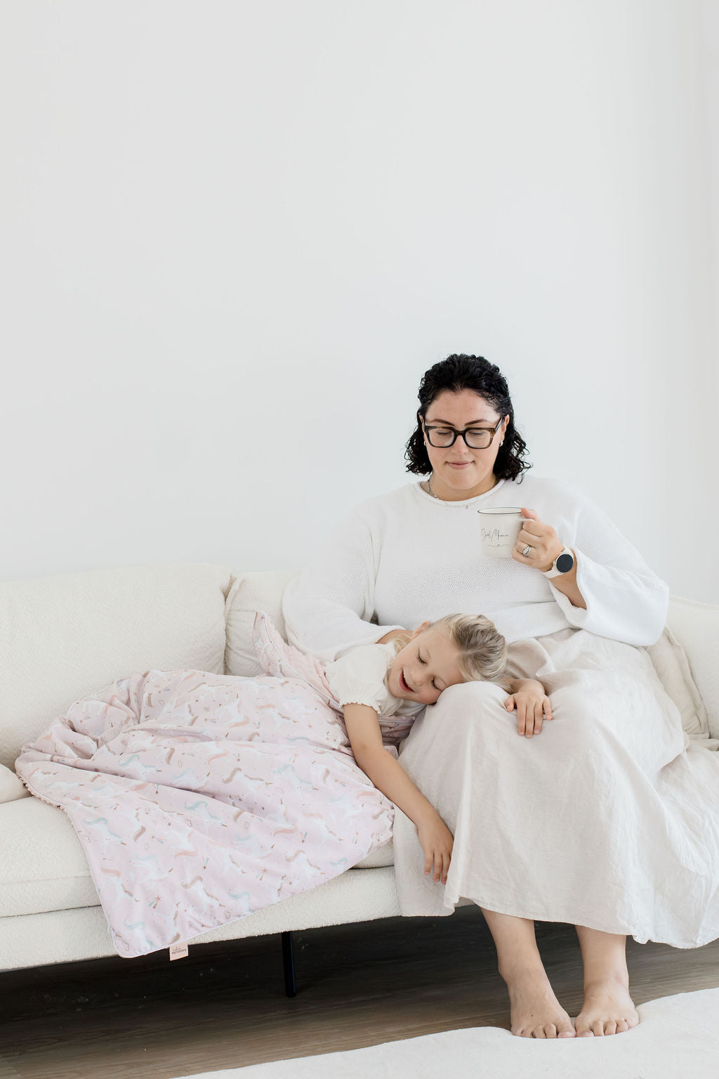 Weighted Sensory Blanket with Waterproof Cover - Unicorn Fairy Floss