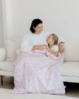 Weighted Sensory Blanket with Waterproof Cover - Unicorn Fairy Floss