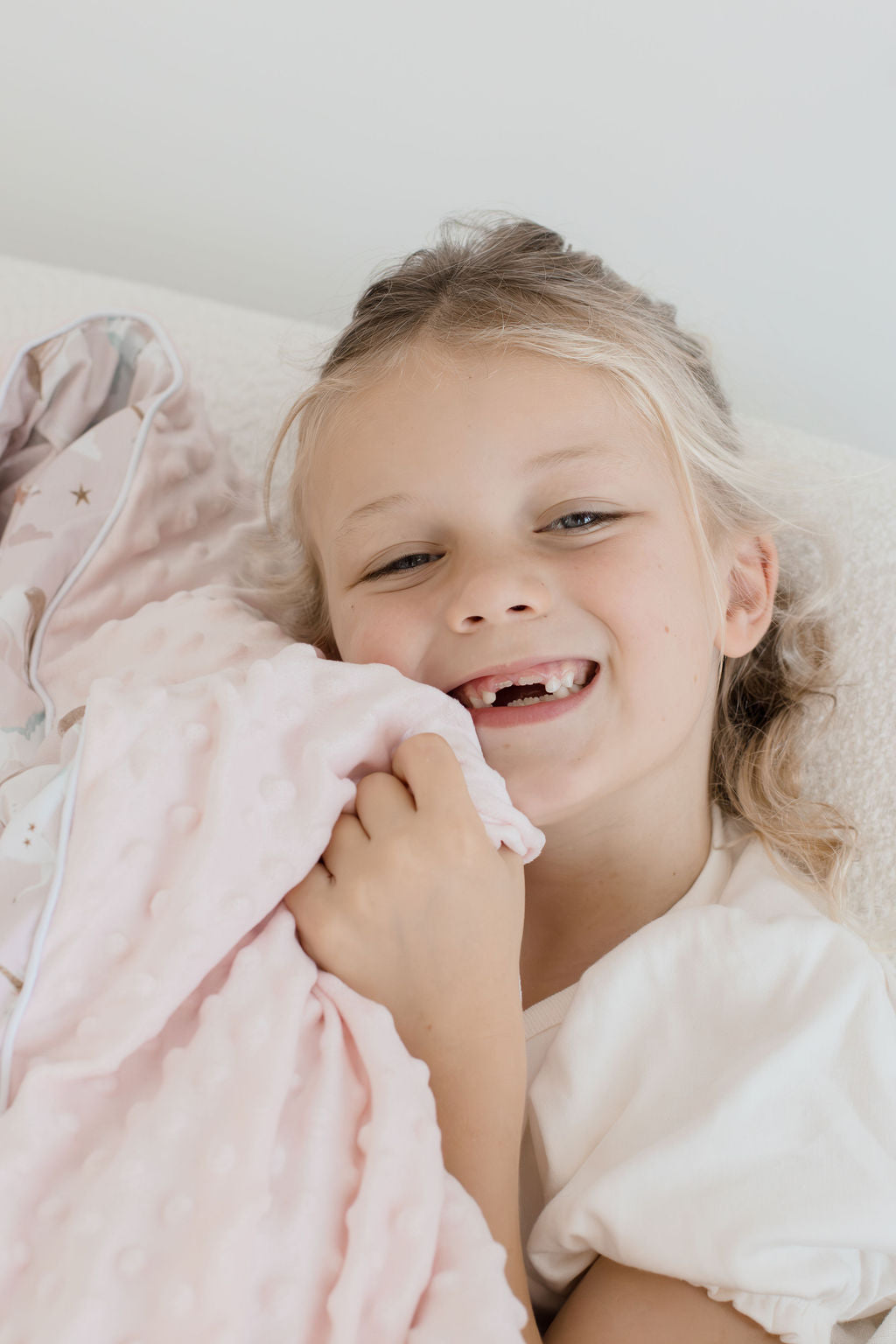 Weighted Sensory Blanket with Waterproof Cover - Unicorn Fairy Floss