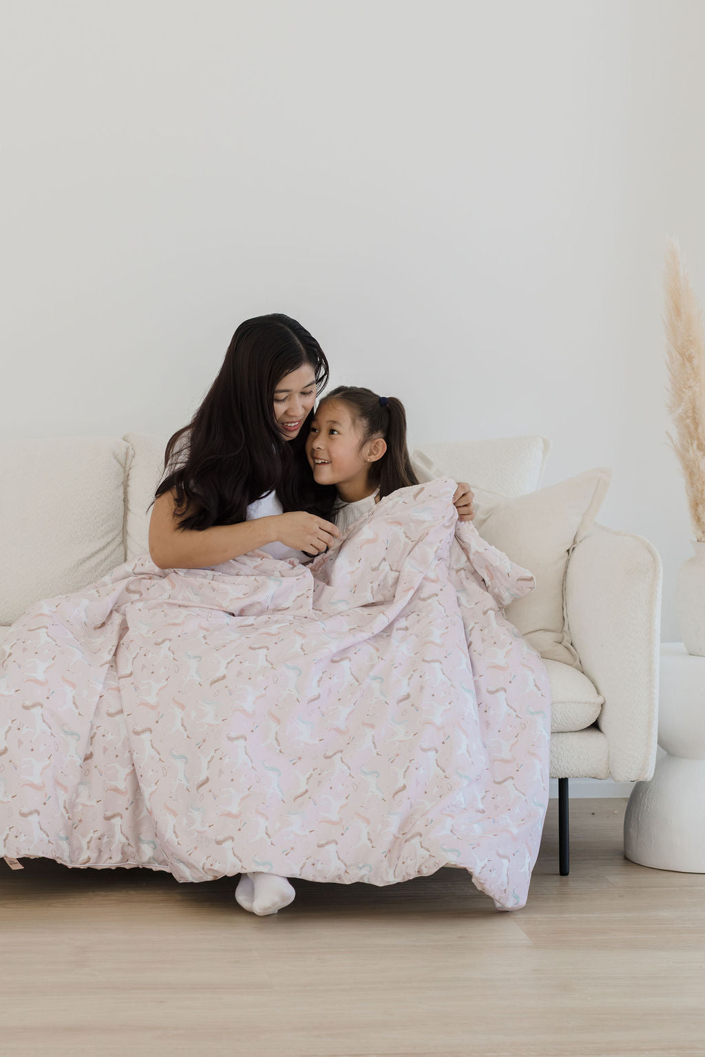 Weighted Sensory Blanket with Waterproof Cover - Unicorn Fairy Floss
