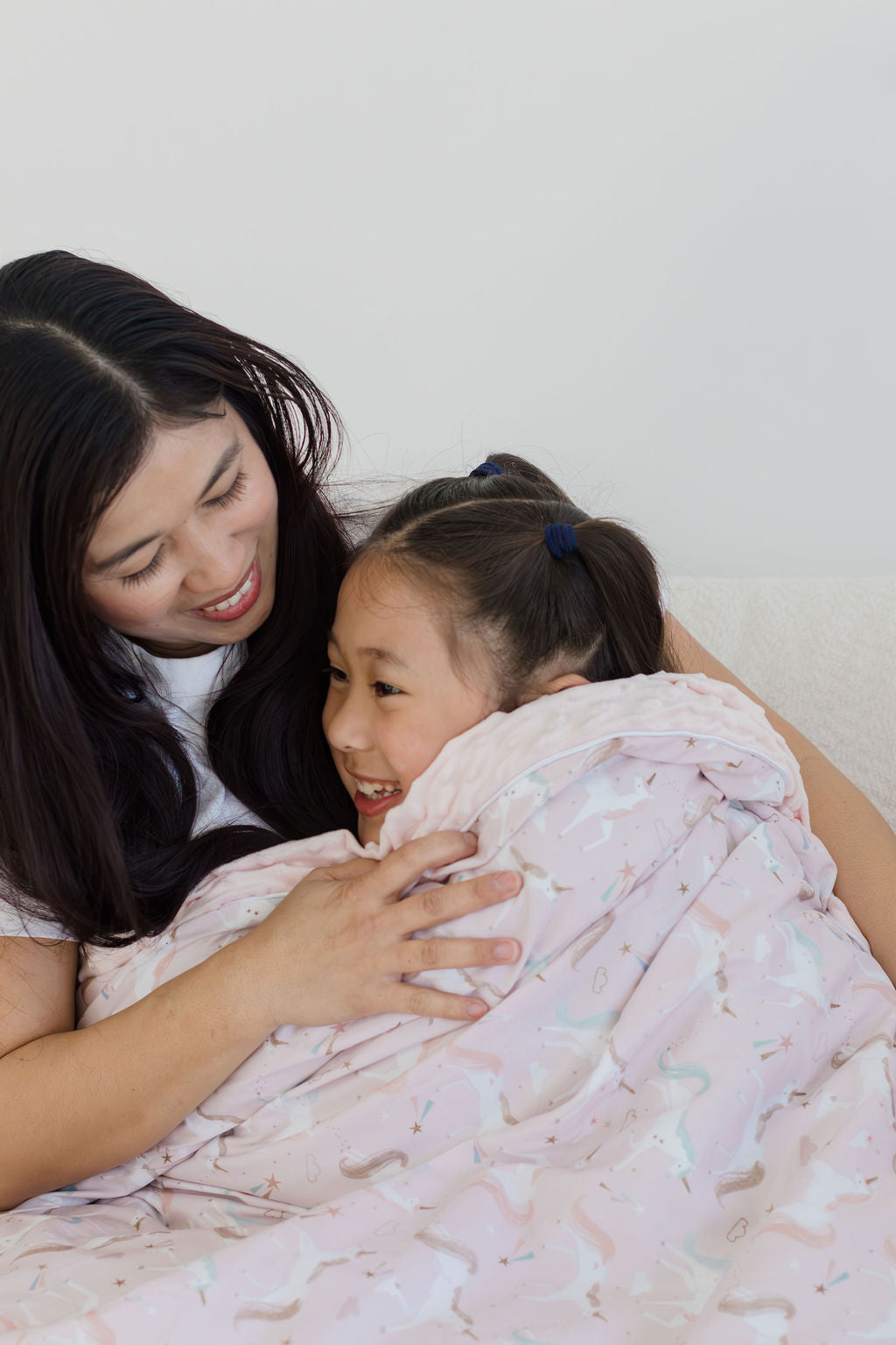Weighted Sensory Blanket with Waterproof Cover - Unicorn Fairy Floss