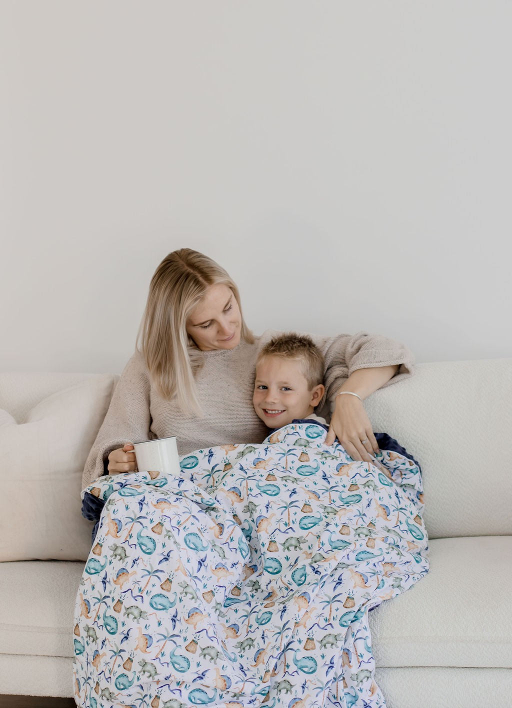 Weighted Sensory Blanket with Waterproof Cover - Wild Dinosaurs