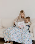 Weighted Sensory Blanket with Waterproof Cover - Wild Dinosaurs