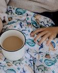 Weighted Sensory Blanket with Waterproof Cover - Wild Dinosaurs