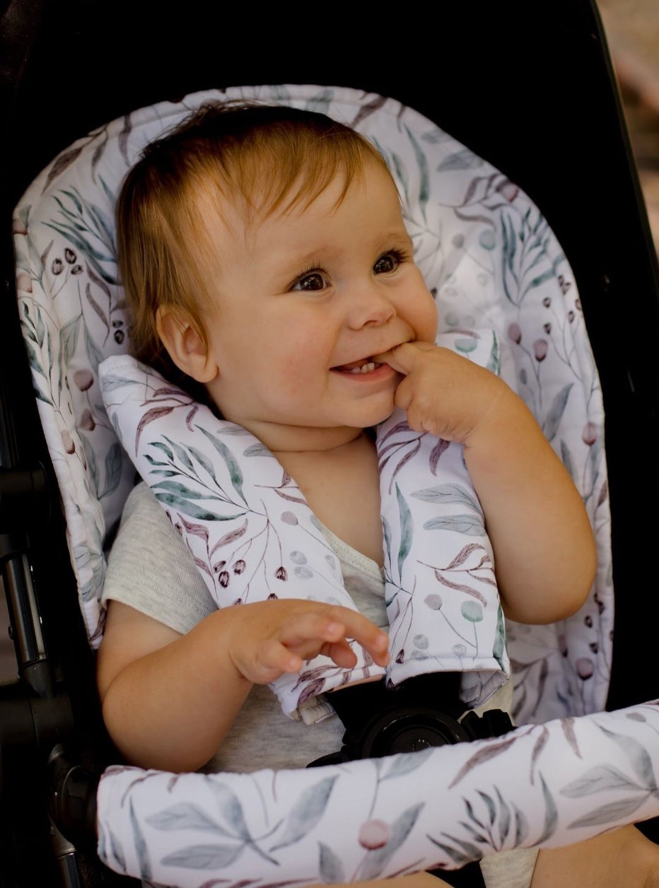 Universal Pram Liner Botanical Bambella Designs