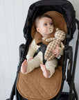 Universal Quilted Pram Liner | Chestnut