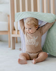Quilted Snuggle Blanket | Fern