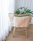 Quilted Snuggle Blanket | Nude