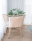 Quilted Snuggle Blanket | Nude