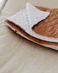 Quilted Snuggle Blanket | Chestnut