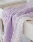 Quilted Snuggle Blanket | Lavender Haze