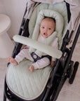 Universal Quilted Pram Liner | Fern