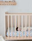 Waterproof Fitted Cot Sheet | Wild Dinosaurs