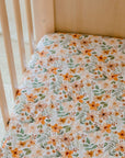 Waterproof Fitted Cot Sheet | Bloom