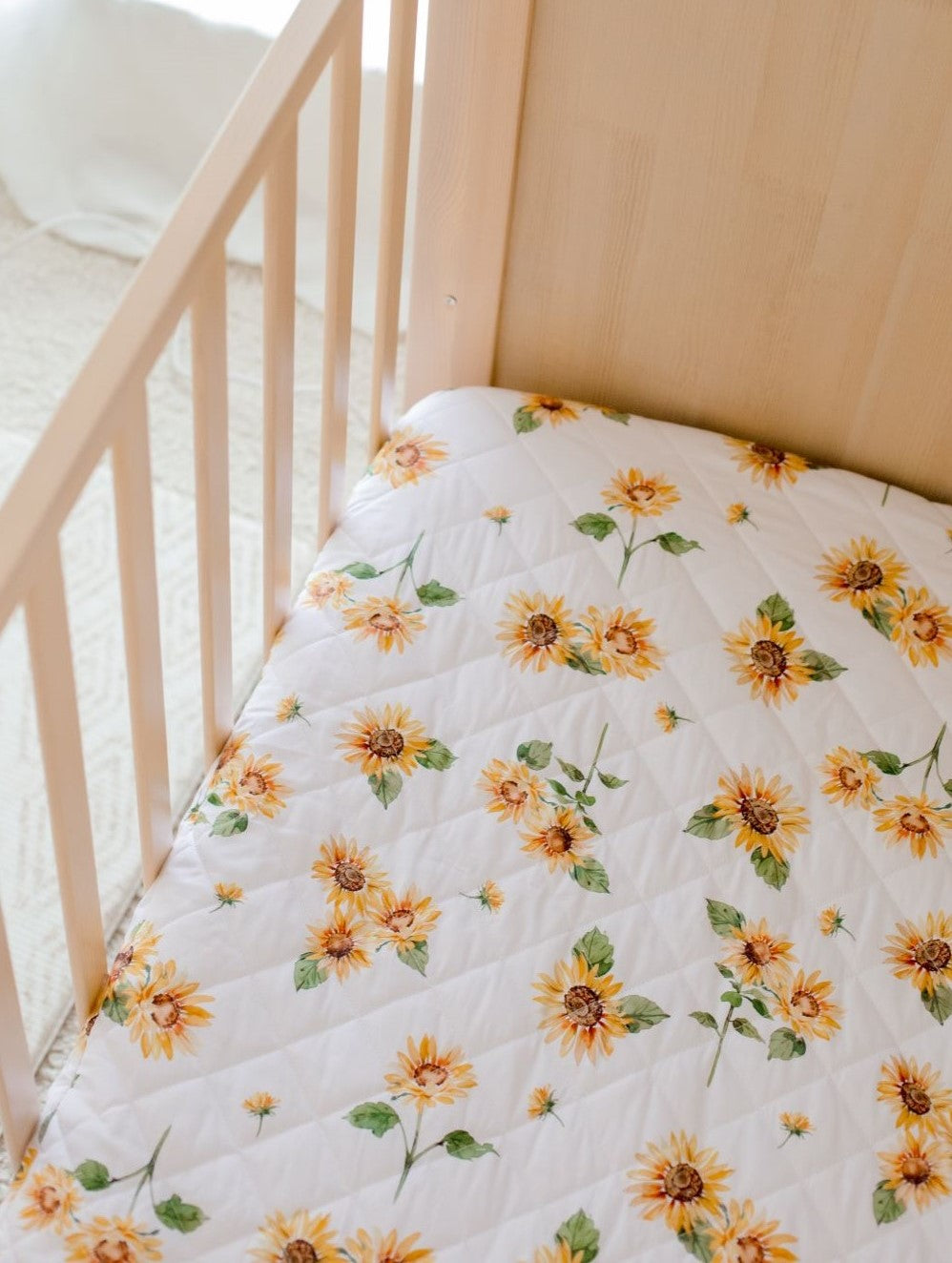 Waterproof Cot Sheet Sunny Days Bambella Designs