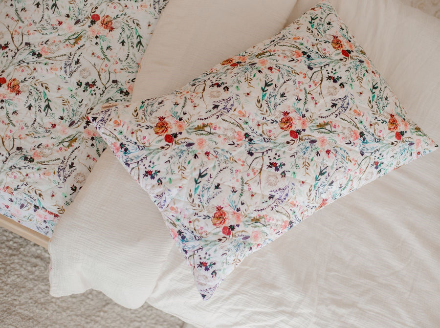 Waterproof Standard Pillowcase | Wildflowers