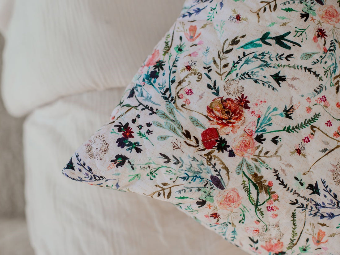 Waterproof Standard Pillowcase | Wildflowers