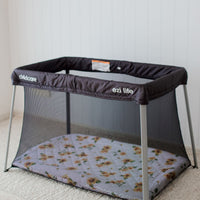 Waterproof Portacot/Travel Cot Fitted Sheet | Sunny Days