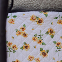 Waterproof Portacot/Travel Cot Fitted Sheet | Sunny Days