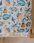 Waterproof Fitted Sheet | Wild Dinosaurs