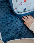 Weighted Sensory Blanket with Waterproof Cover - Things That Go