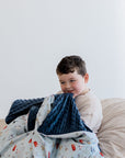 Weighted Sensory Blanket with Waterproof Cover - Things That Go