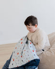 Weighted Sensory Blanket with Waterproof Cover - Things That Go