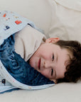 Weighted Sensory Blanket with Waterproof Cover - Things That Go