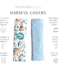 Harness Covers | Wild Dinosaur