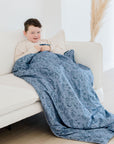 Weighted Sensory Blanket with Waterproof Cover - Under the Sea