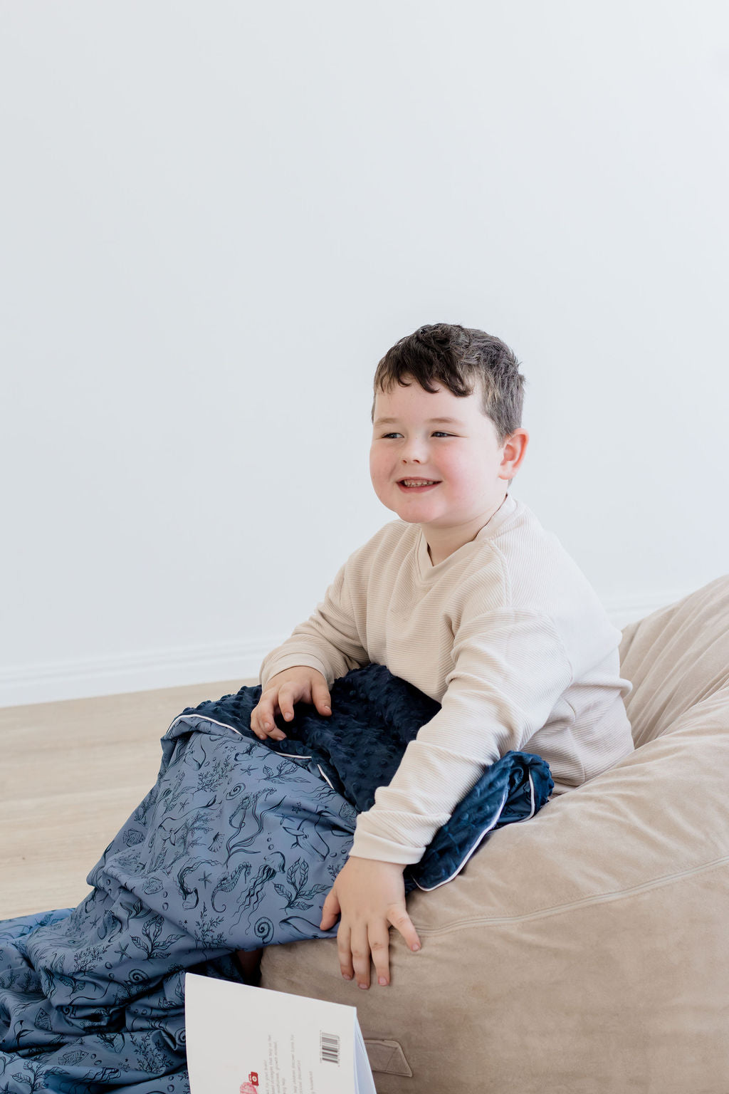 Weighted Sensory Blanket with Waterproof Cover - Under the Sea