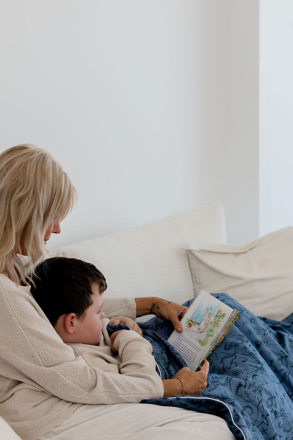 Weighted Sensory Blanket with Waterproof Cover - Under the Sea