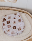 Burp Cloth 2 Pack | Bear in There & Oat