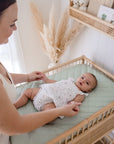 Co-Sleeper/Change Mat Waterproof Sheet | Fern