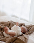 Cotton Knit Blanket | Walnut