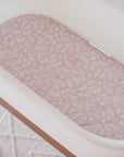 Small Oval/Moses Fitted Waterproof Sheet | Bee Kind