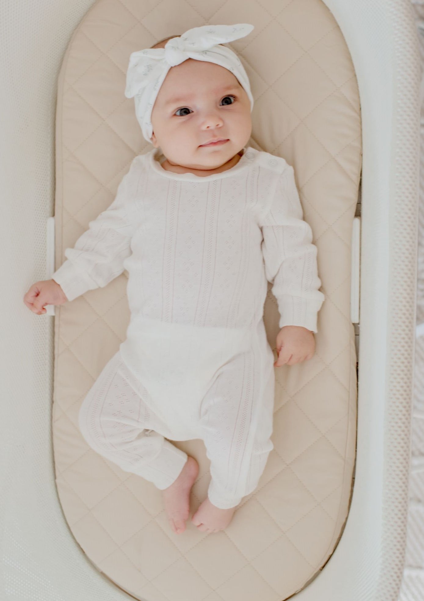 Bambella Waterproof Sheet for Snoo or Oval Moses Basket Bassinets Oat Bambella Designs