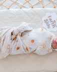 Bamboo Cotton Muslin Swaddle | Bohemian Sunshine